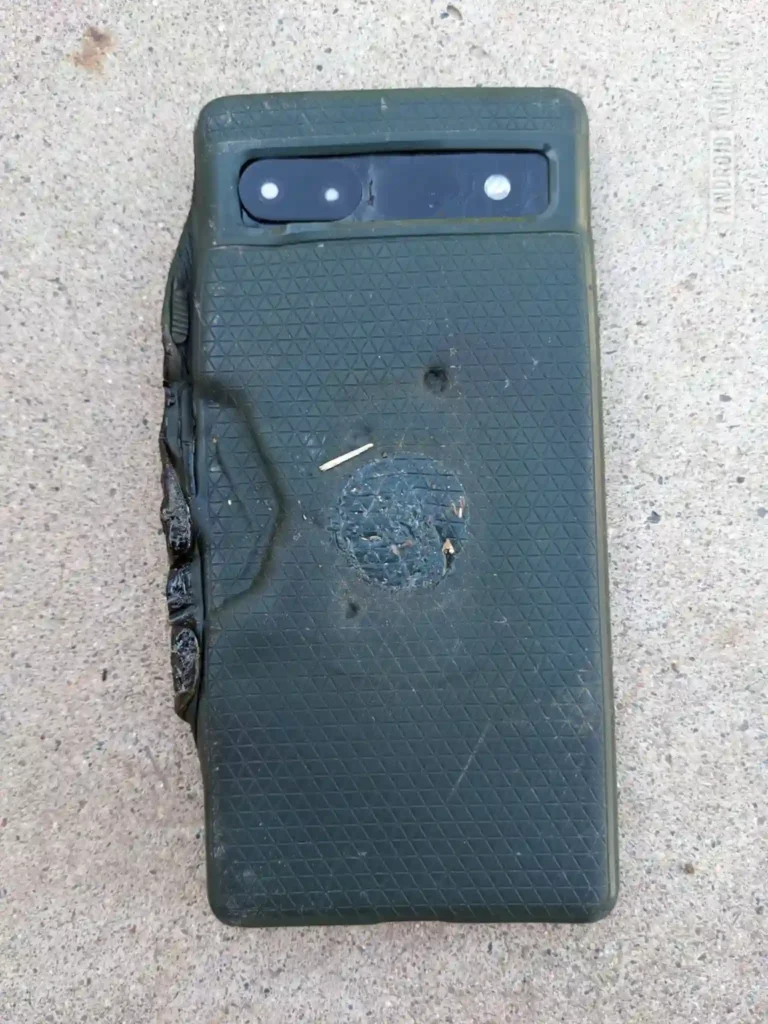 Google-Pixel-9a-Melted
